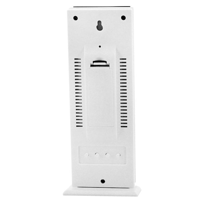 Thermomètre numérique LED LCD lumineux HTC-8 avec hygromètre rétroéclairé, humidimètre, alarme / date / horloge / calendrier, HTC-8