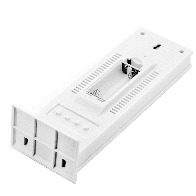 Thermomètre numérique LED LCD lumineux HTC-8 avec hygromètre rétroéclairé, humidimètre, alarme / date / horloge / calendrier, HTC-8