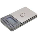 Balance électronique de poche 2 en 1 1000g x 0.1g pour bijoux + Calculatrice avec écran LCD à chiffres, 1000g x 0.1g