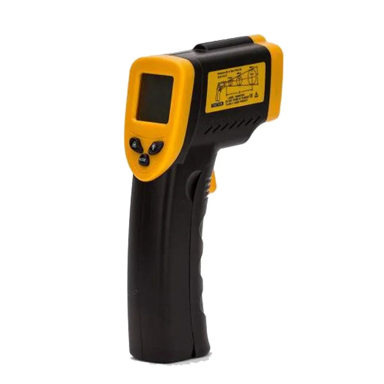 Thermomètre infrarouge, plage de température : -50 à 380 degrés Celsius (D:S = 12:1), thermomètres infrarouges