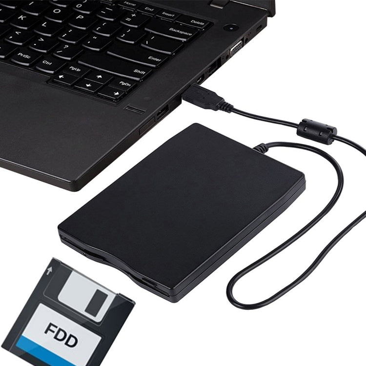Lecteur de disquettes externe USB portable 3,5 pouces 1,44 Mo FDD pour ordinateur portable, bureau