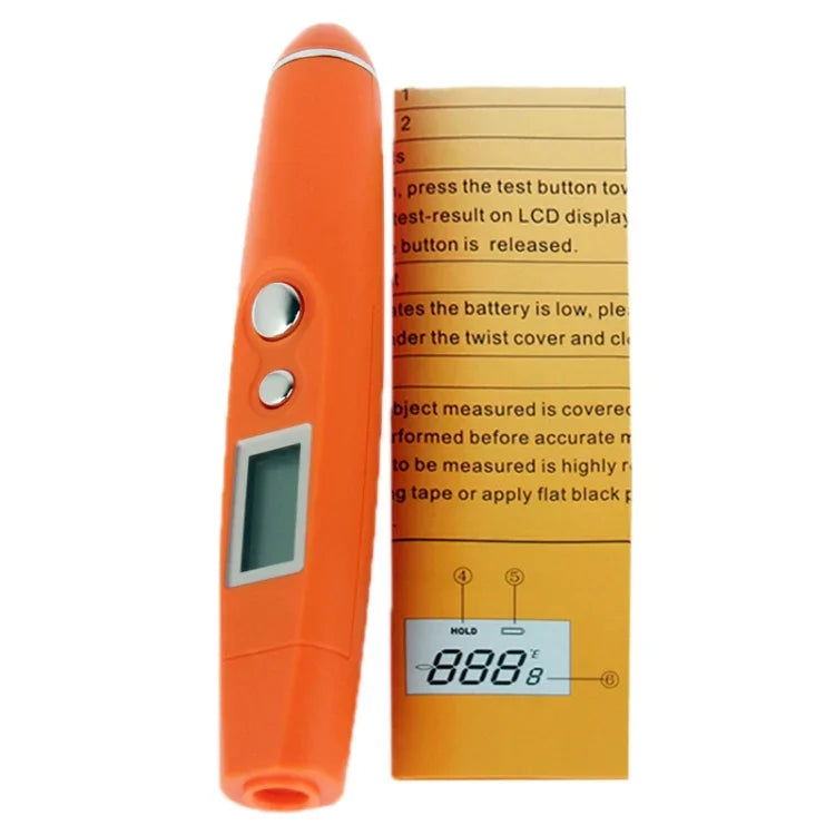 Thermomètre infrarouge portable LCD sans contact, sans contact