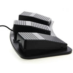Pédale USB PC à triple action, pédale double