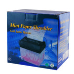 Mini destructeur de papier USB avec ouvre-lettres, destructeur de papier USB