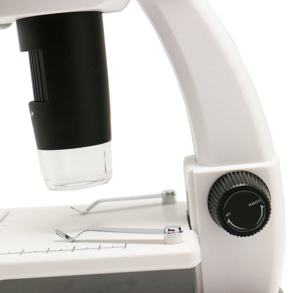 Microscope numérique autonome 500X 5 mégapixels avec écran LCD 3,5 pouces et 8 LED, support carte TF jusqu'à 32G (DMS-038M), DMS-038M 500X