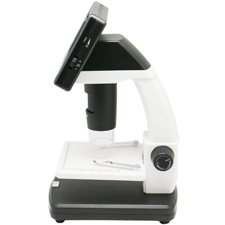 Microscope numérique autonome 500X 5 mégapixels avec écran LCD 3,5 pouces et 8 LED, support carte TF jusqu'à 32G (DMS-038M), DMS-038M 500X