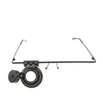 Loupe de réparation de montre type lunettes avec lumière LED, 9892A