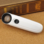 Loupe Portative Style Point d'Exclamation 40X avec 2 LEDs, 40X