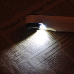 Loupe Portative Style Point d'Exclamation 40X avec 2 LEDs, 40X