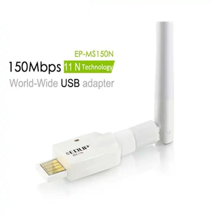Carte adaptateur USB sans fil mini haute puissance 802.11N 150M, carte adaptateur USB