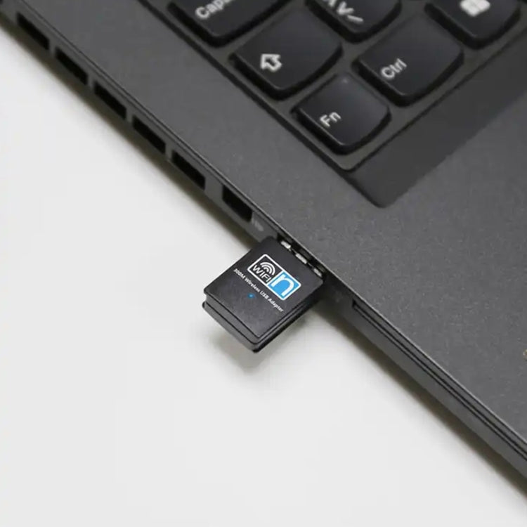 Carte adaptateur réseau USB sans fil 300 Mbps 802.11N nano, carte adaptateur