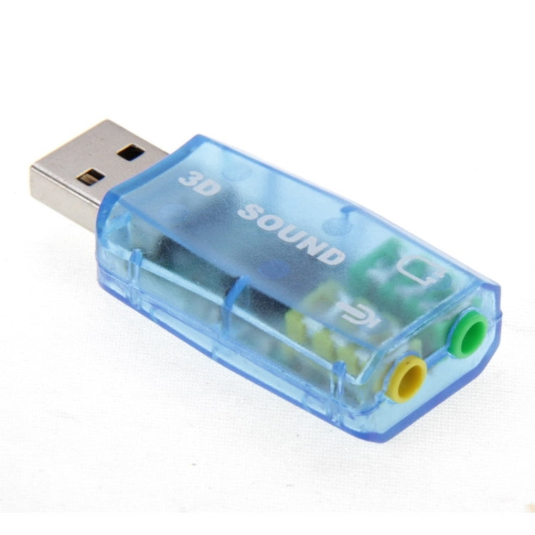 Carte son externe USB DSP 5.1 adaptateur canal mono (couleur livrée aléatoirement)