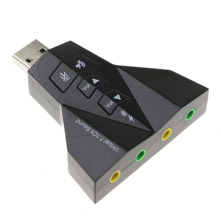 Adaptateur son USB 2.1 canaux (Double microphone USB, double casque USB)