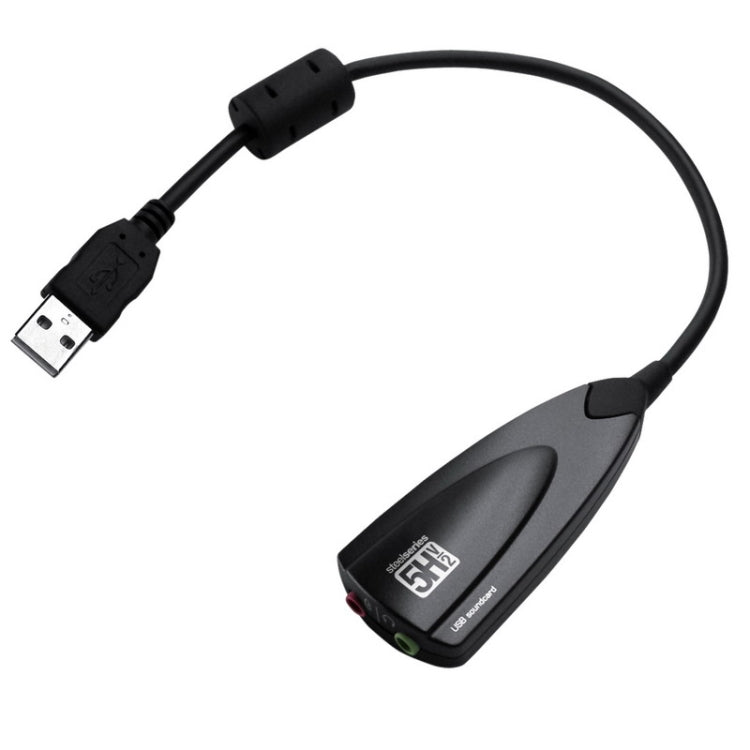 Steel Series 5H V2 adaptateur son USB 7.1 canaux carte son externe