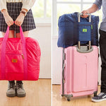 Embellish Sac de rangement pliable multifonctionnel et étanche en nylon grande capacité pour voyage, Taille : 44cm x 35cm x 19cm