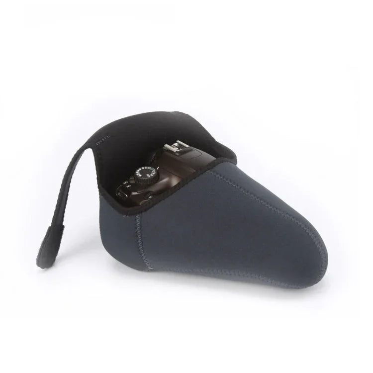Housse de protection en néoprène pour appareil photo reflex zoom, dimensions : 180 x 60 mm