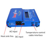 Chargeur d'équilibrage de batterie LiPo RC iMAX B6AC avec écran LCD 2,6 pouces (100-240 V / prise UE), B6AC