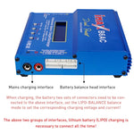 Chargeur d'équilibrage de batterie LiPo RC iMAX B6AC avec écran LCD 2,6 pouces (100-240 V / prise UE), B6AC