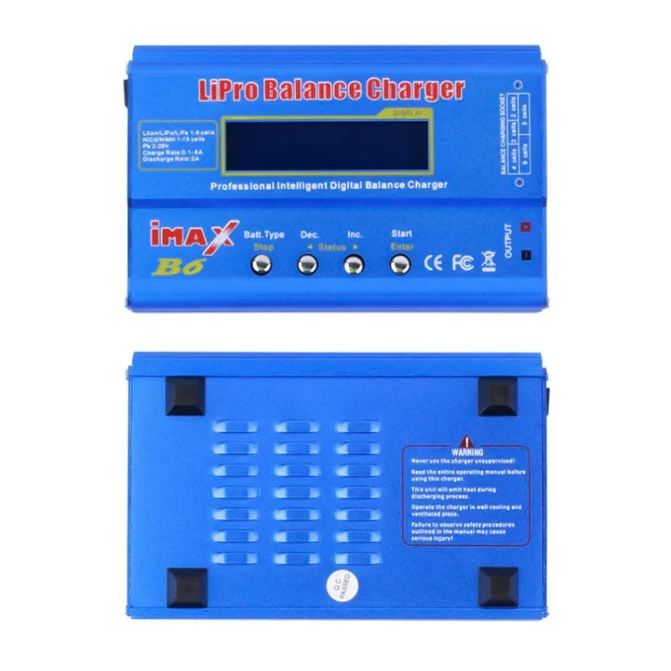 Chargeur d'équilibrage numérique iMAX B6 pour batteries LiPo et NiMH RC, W303