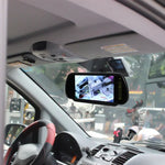 Moniteur de voiture TFT-LCD couleur de 7 pouces pour vision arrière, prend en charge la fonction d'affichage automatique en marche arrière, 7 pouces pour vision arrière