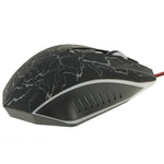Souris de jeu optique filaire USB 6D pour ordinateur PC portable, USB 6D