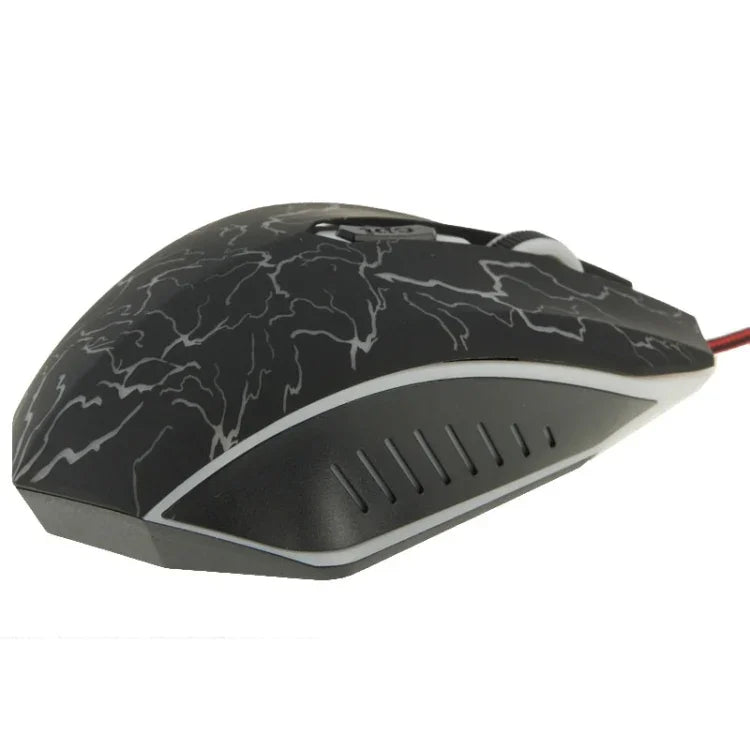 Souris de jeu optique filaire USB 6D pour ordinateur PC portable, USB 6D