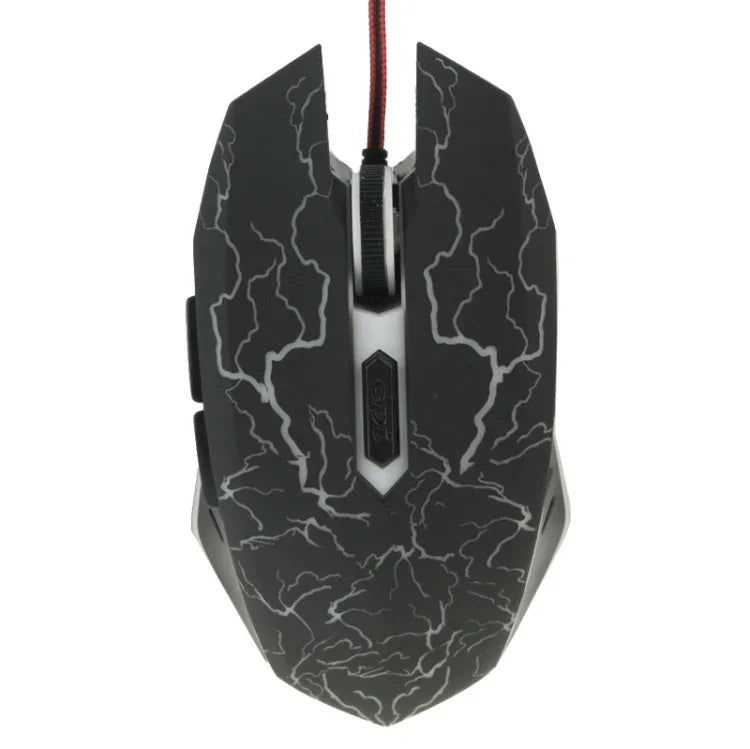 Souris de jeu optique filaire USB 6D pour ordinateur PC portable, USB 6D