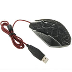 Souris de jeu optique filaire USB 6D pour ordinateur PC portable, USB 6D