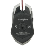 Souris de jeu optique filaire USB 6D pour ordinateur PC portable, USB 6D