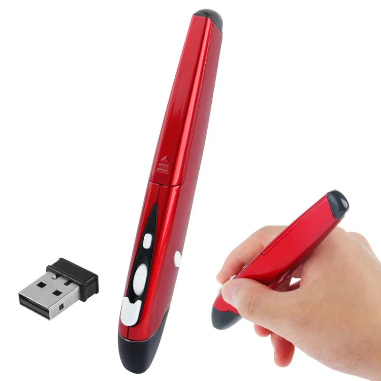 Souris stylo sans fil 2,4 GHz avec mini récepteur USB, distance de transmission : 10 m (EL-P01), EL-P01