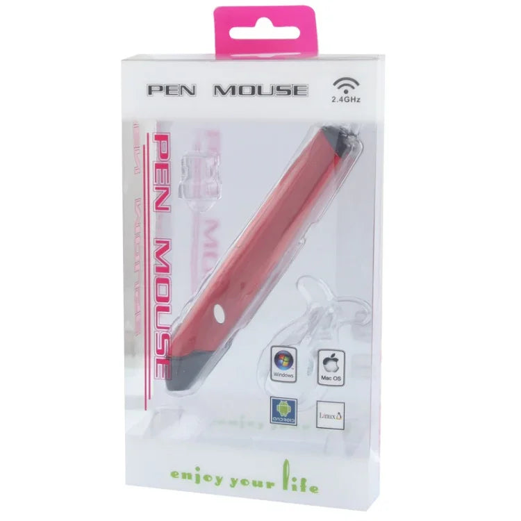 Souris stylo sans fil 2,4 GHz avec mini récepteur USB, distance de transmission : 10 m (EL-P01), EL-P01