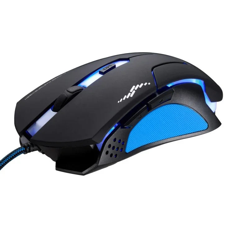Souris de jeu optique USB T7 filaire 3 couleurs modifiable 1200 DPI 1600 DPI 2400 DPI, T7