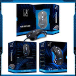 Souris de jeu optique USB T7 filaire 3 couleurs modifiable 1200 DPI 1600 DPI 2400 DPI, T7