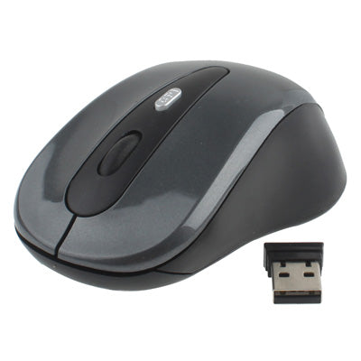 Souris optique sans fil 2,4 GHz avec récepteur USB, prête à l'emploi, portée de fonctionnement jusqu'à 10 mètres