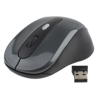 Souris optique sans fil 2,4 GHz avec récepteur USB, prête à l'emploi, portée de fonctionnement jusqu'à 10 mètres
