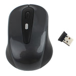 Souris optique sans fil 2,4 GHz avec récepteur USB, prête à l'emploi, portée de fonctionnement jusqu'à 10 mètres