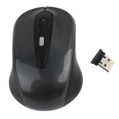 Souris optique sans fil 2,4 GHz avec récepteur USB, prête à l'emploi, portée de fonctionnement jusqu'à 10 mètres