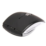 Souris optique sans fil pliable avec émetteur-récepteur enfichable, 2,4 GHz, 800-1200-1600 dpi, 2,4 GHZ (noir), 2,4 GHZ (rouge)