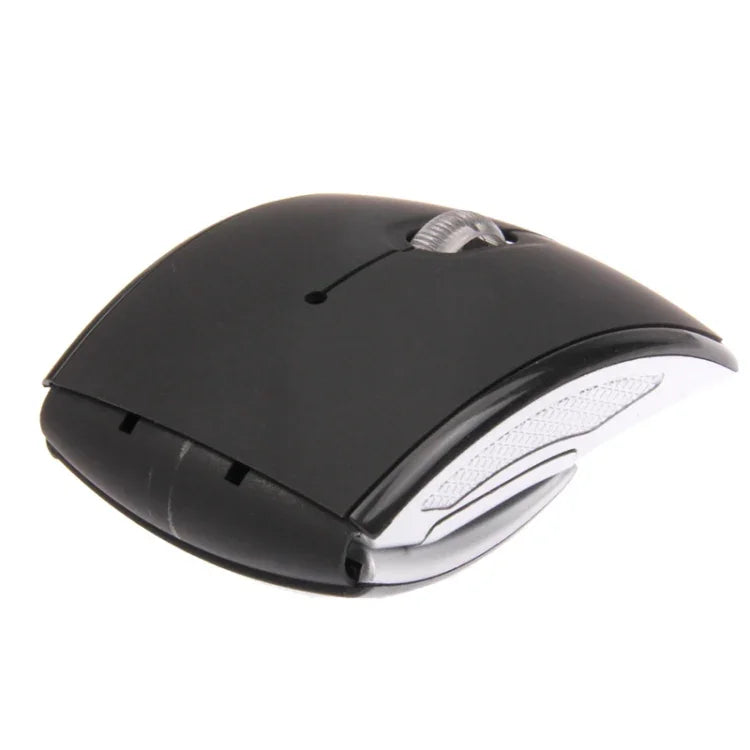 Souris optique sans fil pliable avec émetteur-récepteur enfichable, 2,4 GHz, 800-1200-1600 dpi, 2,4 GHZ (noir), 2,4 GHZ (rouge)