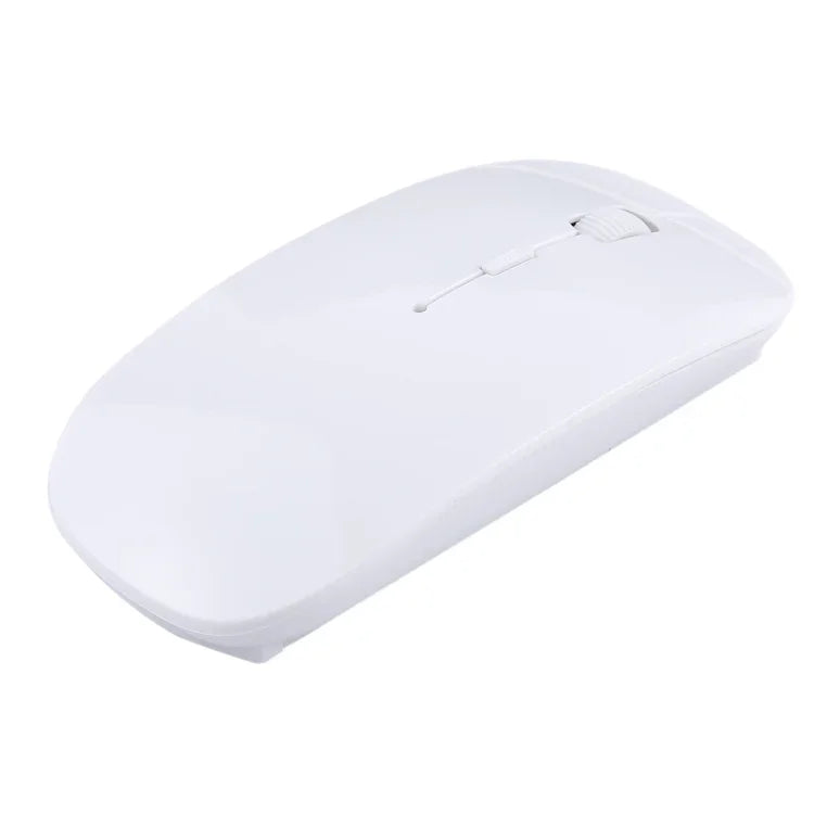Souris optique laser sans fil ultra-fine 2,4 GHz avec mini-récepteur USB, prête à l'emploi