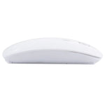 Souris optique laser sans fil ultra-fine 2,4 GHz avec mini-récepteur USB, prête à l'emploi