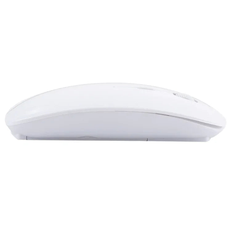 Souris optique laser sans fil ultra-fine 2,4 GHz avec mini-récepteur USB, prête à l'emploi