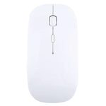 Souris optique laser sans fil ultra-fine 2,4 GHz avec mini-récepteur USB, prête à l'emploi
