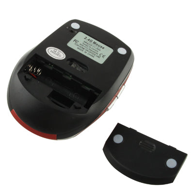 Souris optique sans fil 6D 2,4 GHz 800~1600 DPI avec mini récepteur USB, prête à l'emploi, portée jusqu'à 10 mètres