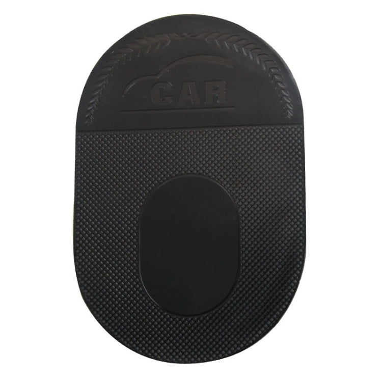 Car Anti-Slip Sticky Mat for Mobile Phone / MP3 / MP4, Size: 18.2x12x0.2cm, Anti-Slip Sticky Mat(Black), Anti-Slip Sticky Mat(Transparent)