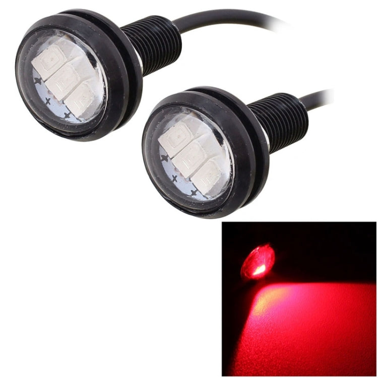 2 PCS MZ 22.5mm 1.5W 150LM White Light 3 LED SMD 5630 Spotlight Eagle Eye Light Daytime Running Light for Vehicles, S-CMS-1734G, S-CMS-1734L, S-CMS-1734R, S-CMS-1734W