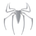 Metal Spider Style Chrome Badges, Spider
