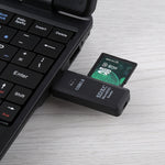 Lecteur de carte USB 3.0 2 en 1, super vitesse 5 Gbps, supporte carte SD / TF