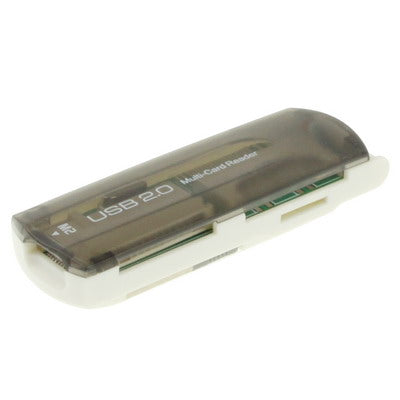 Lecteur de carte multi USB 2.0, supporte SD/MMC, MS, TF, M2