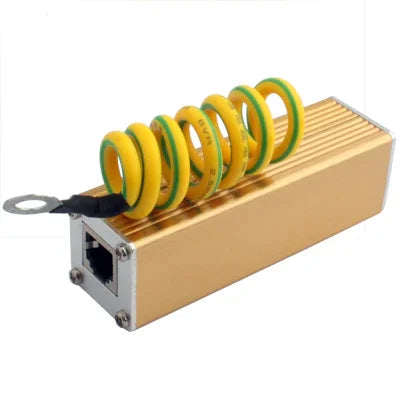 Parafoudre-Déchargeur de surtension pour dispositif de signal audio téléphonique de télécommunication sensible, Parafoudre-Déchargeur